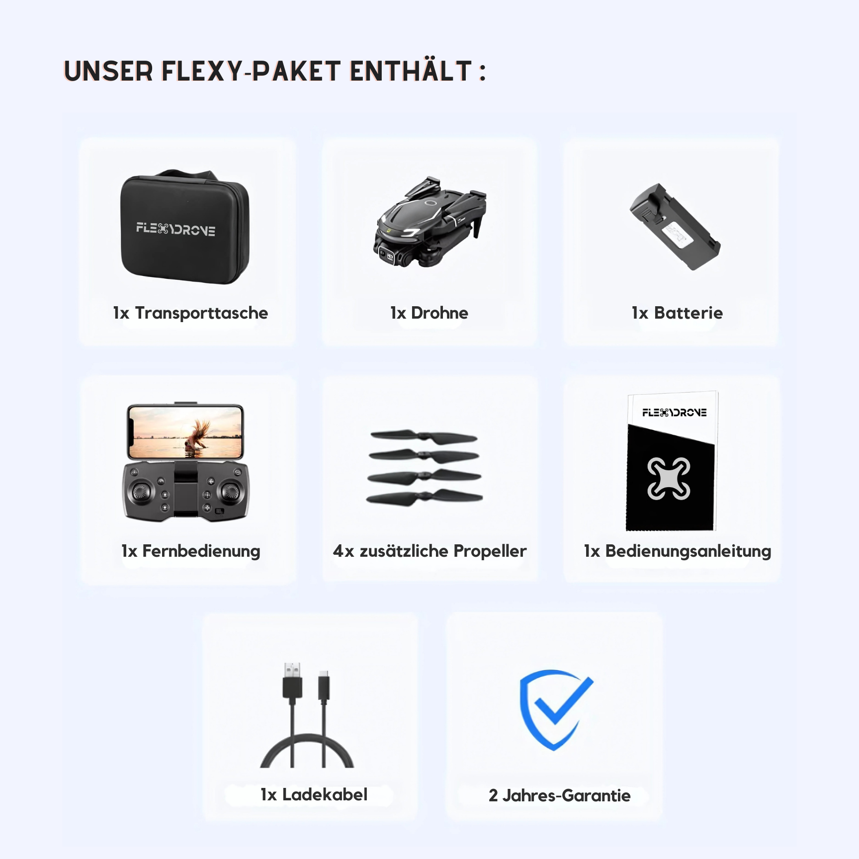 FLEXY Max -  Drohne 4K